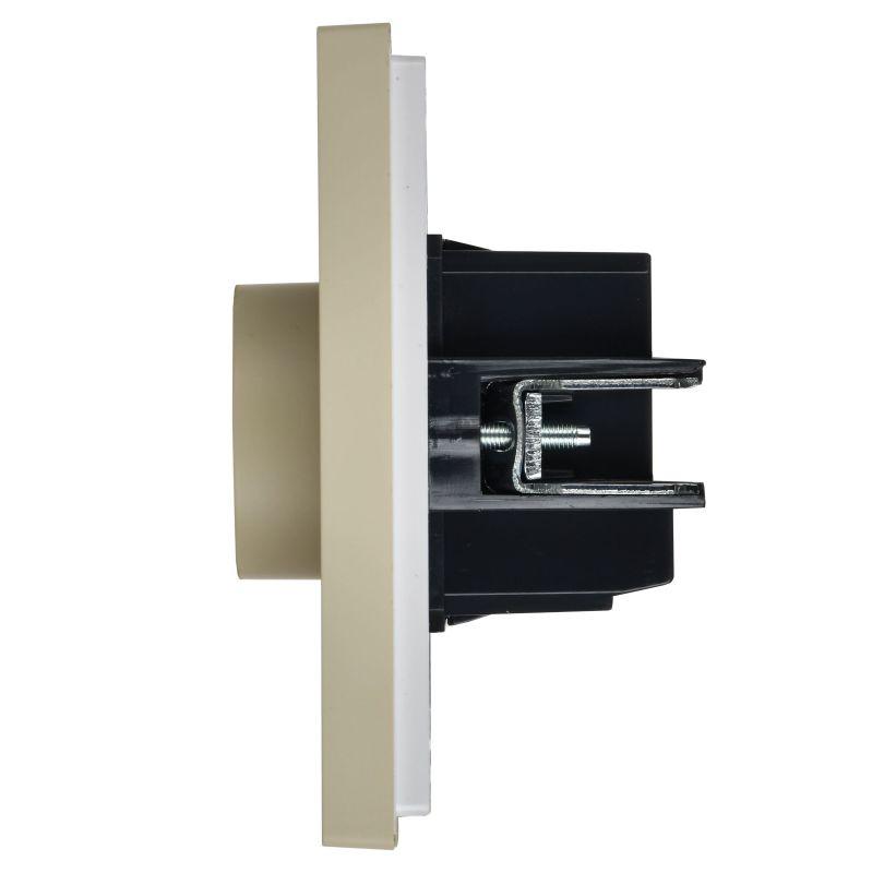 Термостат электронный FORTE&PIANO FP452 с индикацией ваниль IEK FP-RT11-K10