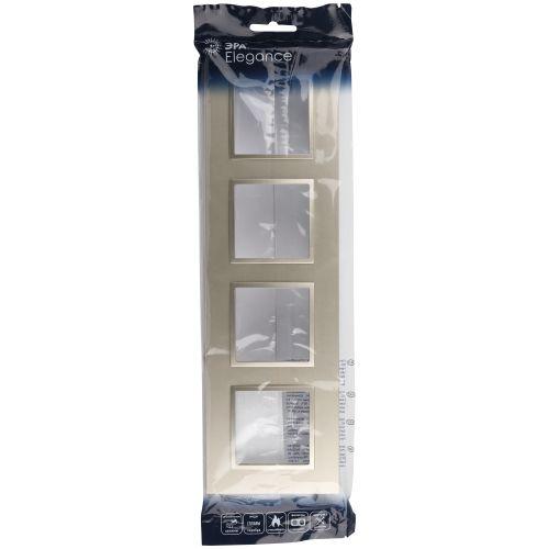 Рамка 4-м Elegance 14-5014-04 Classic шампань Эра Б0060589