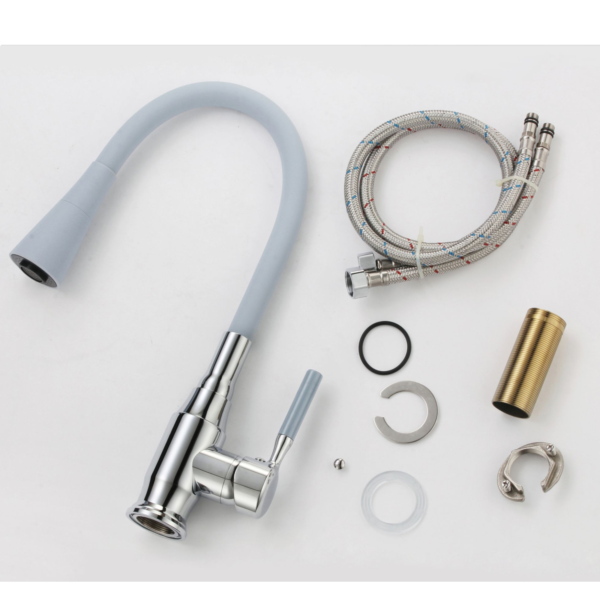 Смеситель для кухни Savol S-2805AM04, хром