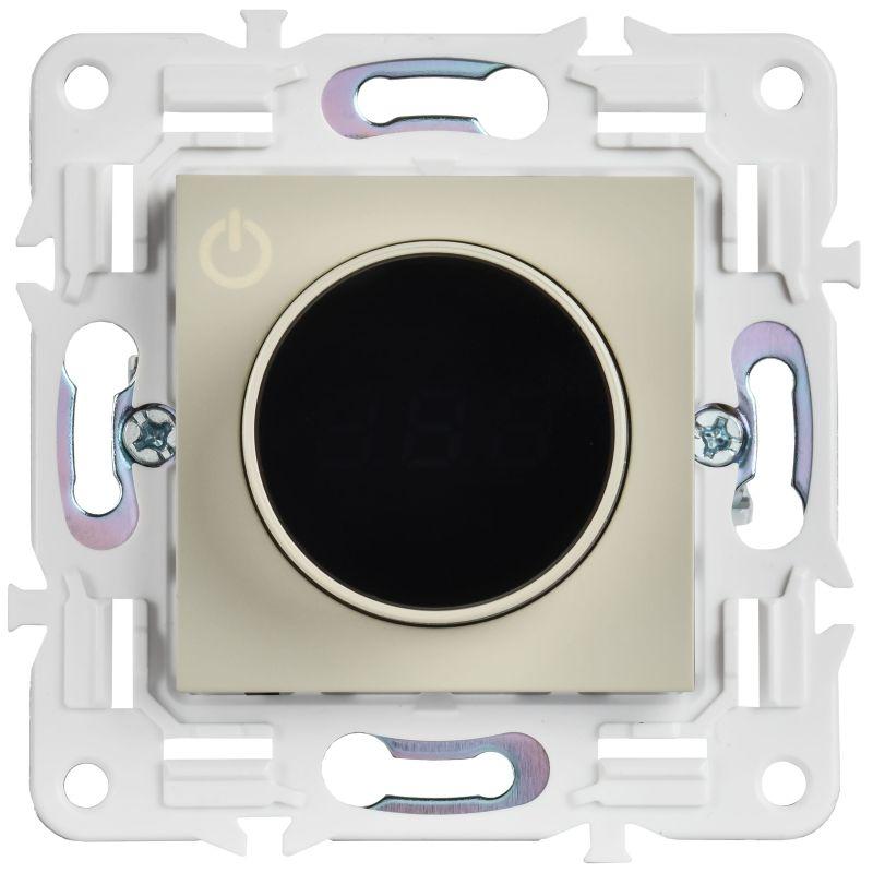 Термостат электронный SKANDY SK-T01B с индикацией беж. IEK SK-RT11-K10