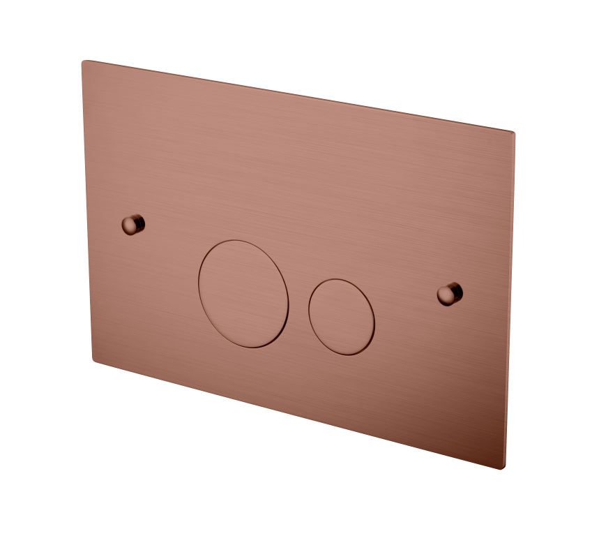 Кнопка для инсталляции Boheme латунь BRUSHED BRONZE ультраплоская