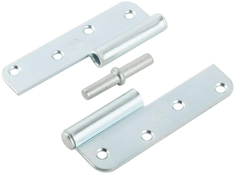 Петля накладная лев. "ПН" 110мм оцинк. 66392