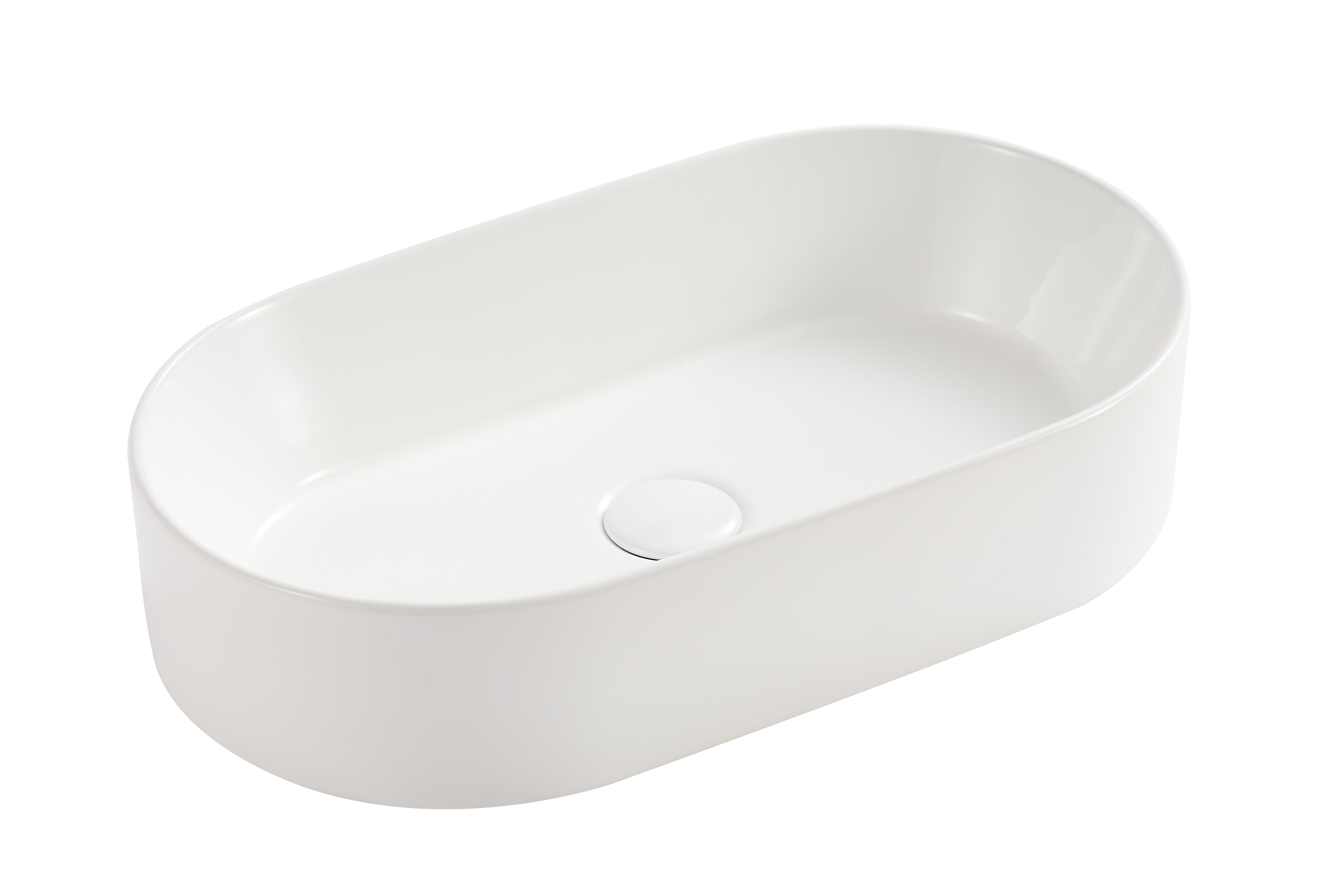 Раковина Gid N9020 51209 накладная белая 52.5x30.5x11.5