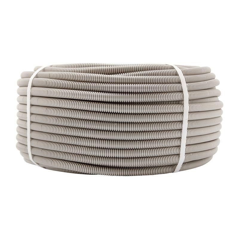 Труба гофрированная ПВХ d16мм с протяжкой (уп.50м) Rexant 28-0161-50