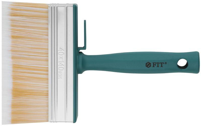 Макловица искусственная светлая щетина пластиковый корпус полая ручка "мини" 40х140мм FIT 01639