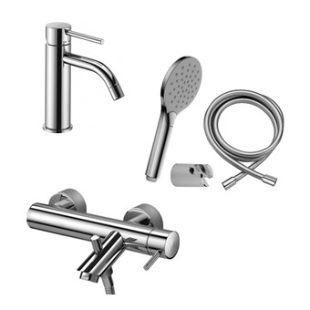 Смеситель для ванны Paffoni LIGHT LIG022CR Хром