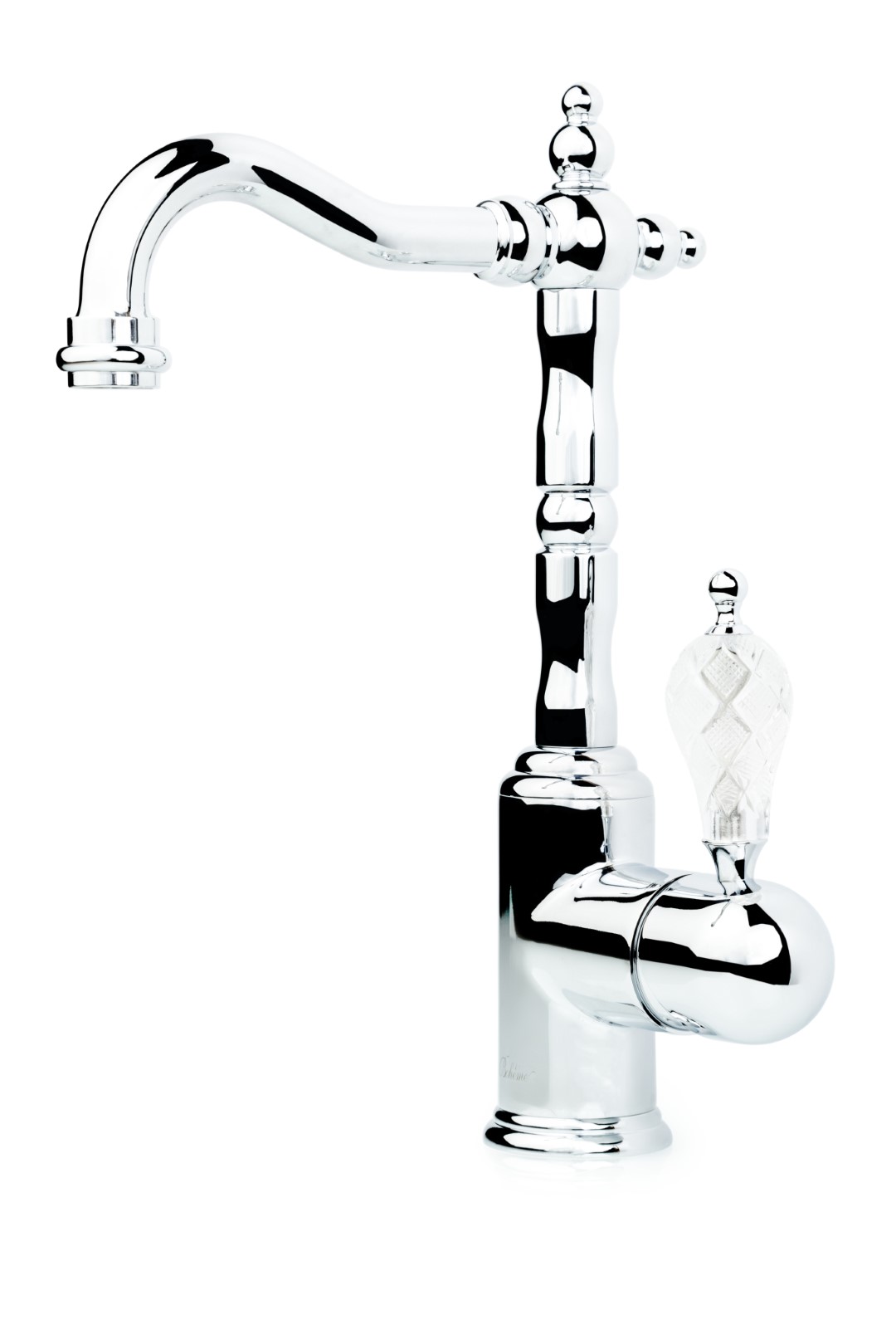 Смеситель для умывальника, высокий