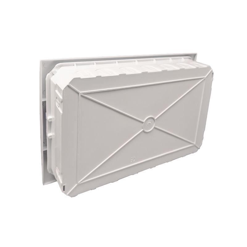 Бокс ЩРВ-П-18 IP41 пластик. бел. Rexant 11-0218