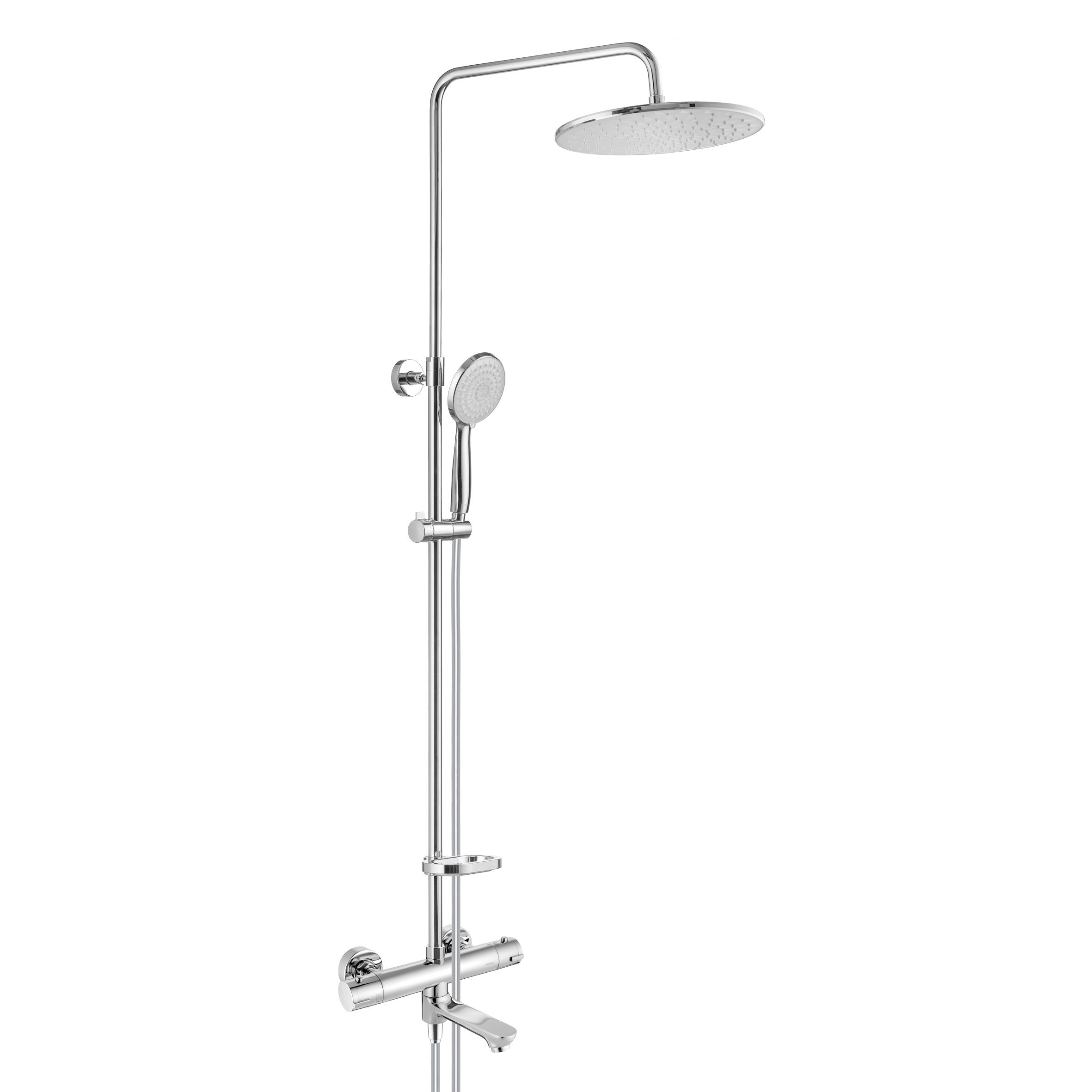 Семейный душ с термостатическим смесителем для ванны Swedbe Hermes 9090GH