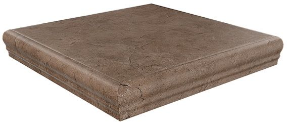 Ступень угловая Фаральони коричневый 34х34, SG158200R\GR\AN