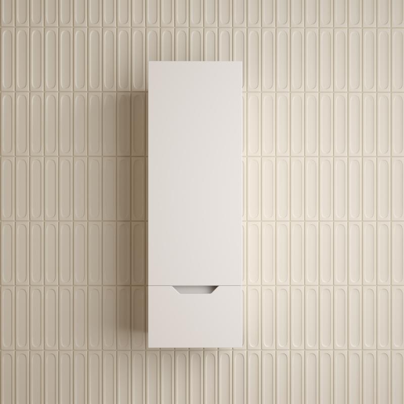 Пенал "Остин" 360 см подвесной 1 ящик белый эмаль PLUS