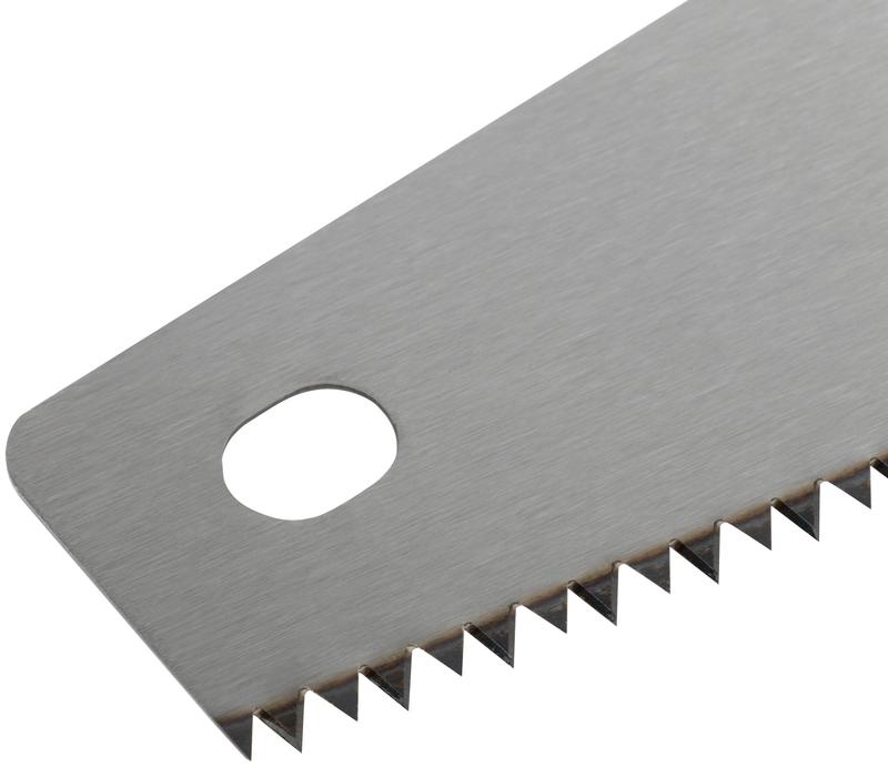 Ножовка по дереву крупный каленый зуб 5 TPI 2D заточка пластиковая прорезиненная ручка 400мм FIT 40421