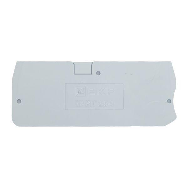 Заглушка для 2.5 Push-in 4 вывода сер. EKF EP-PIT-2.5-4