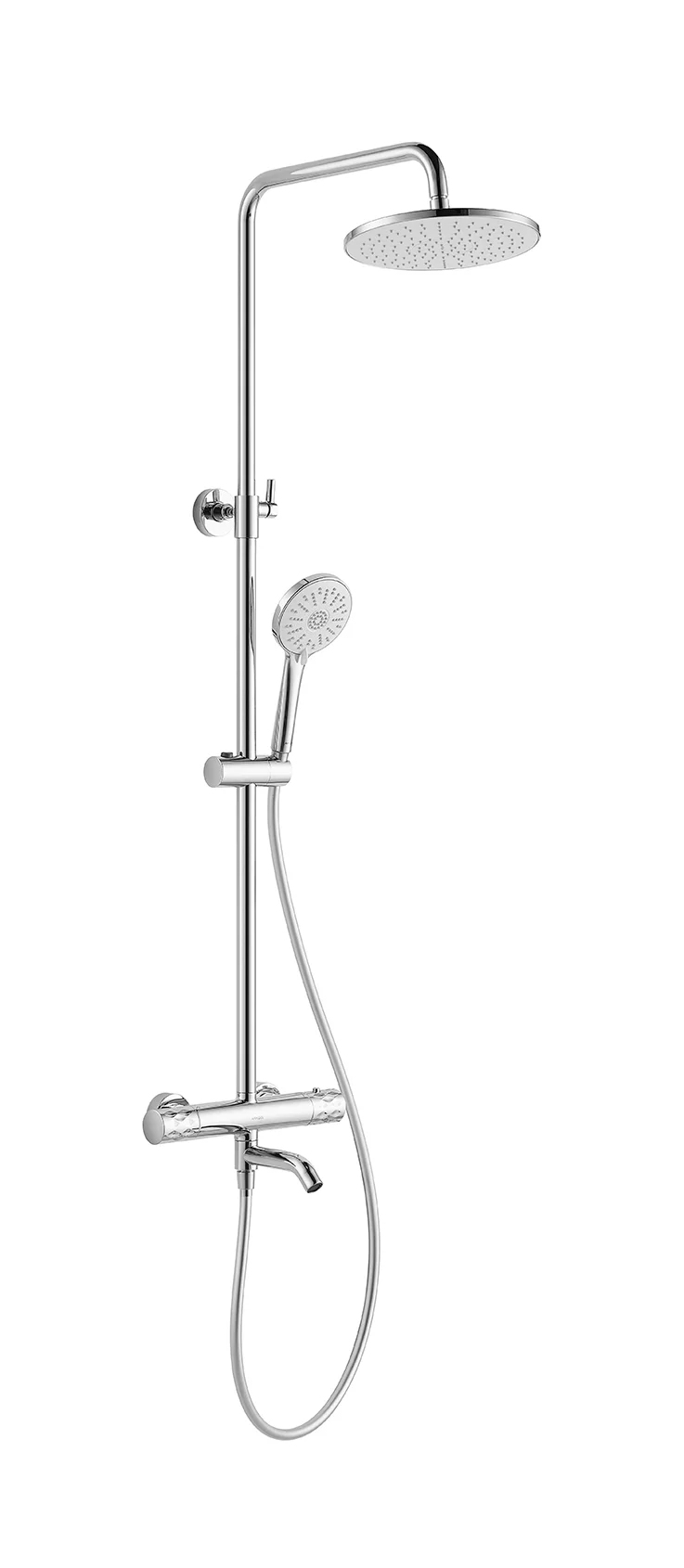 Душевая стойка Arrow AG3317SHU1CP с термостатом, хром