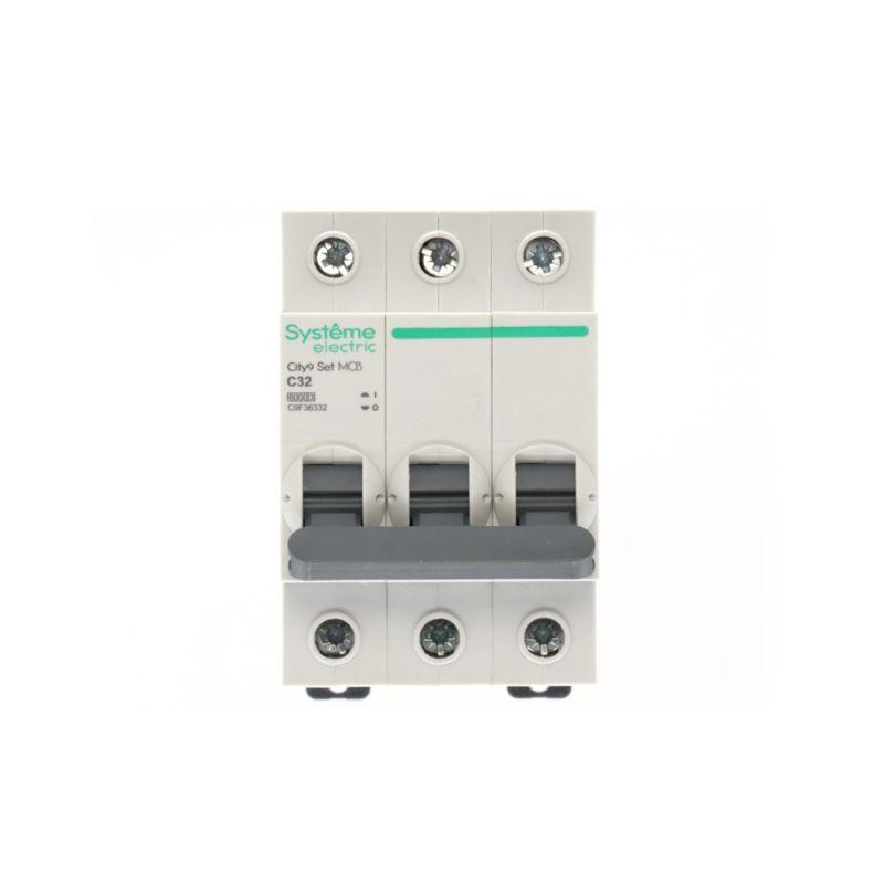 Выключатель автоматический 3п City9 Set (АВ) С 32А 6кА 400В SE C9F36332