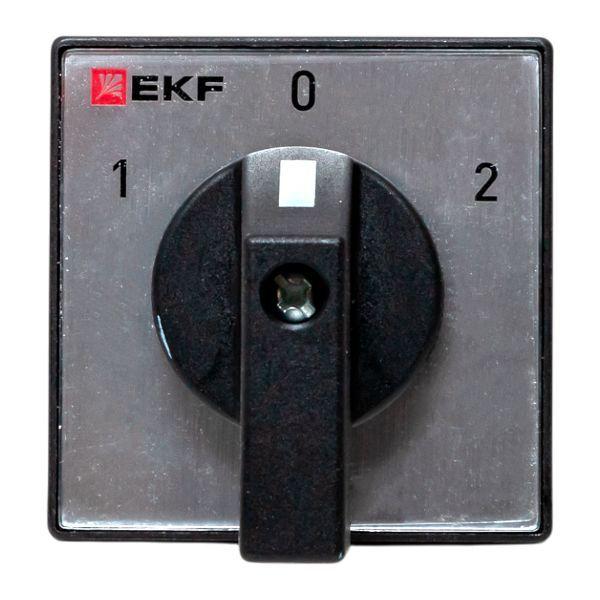 Переключатель кулачковый ПК-1-24 4п 25А "1-0-2" IP65 EKF pk-1-24-25-65