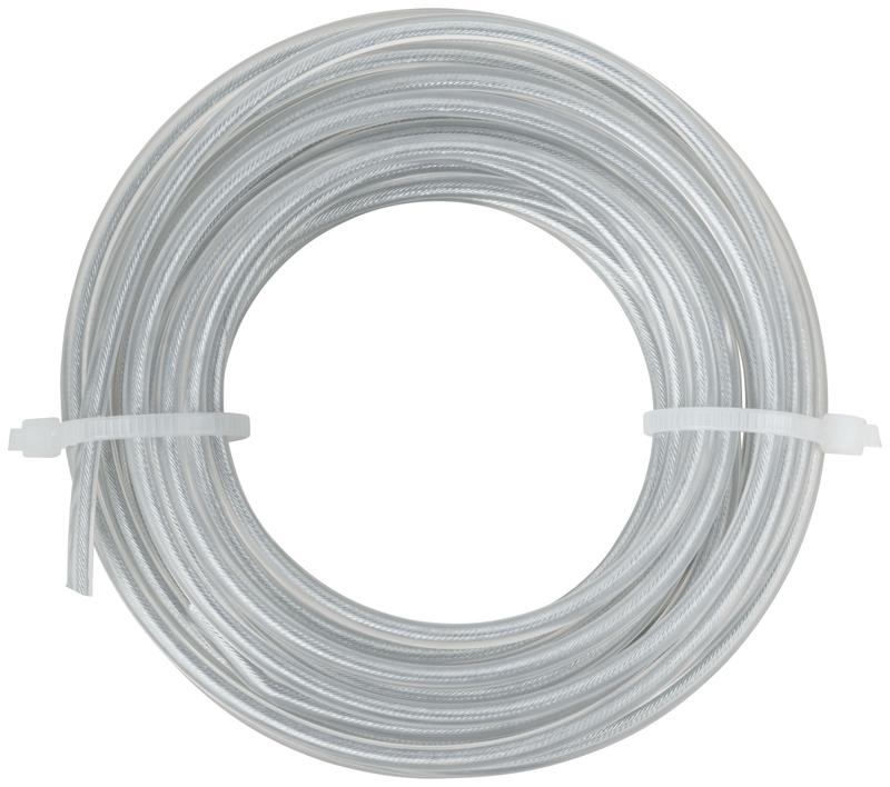 Леска для садовых триммеров армированная металлический сердечник "Круглая" 3.0ммх5м FIT 78050