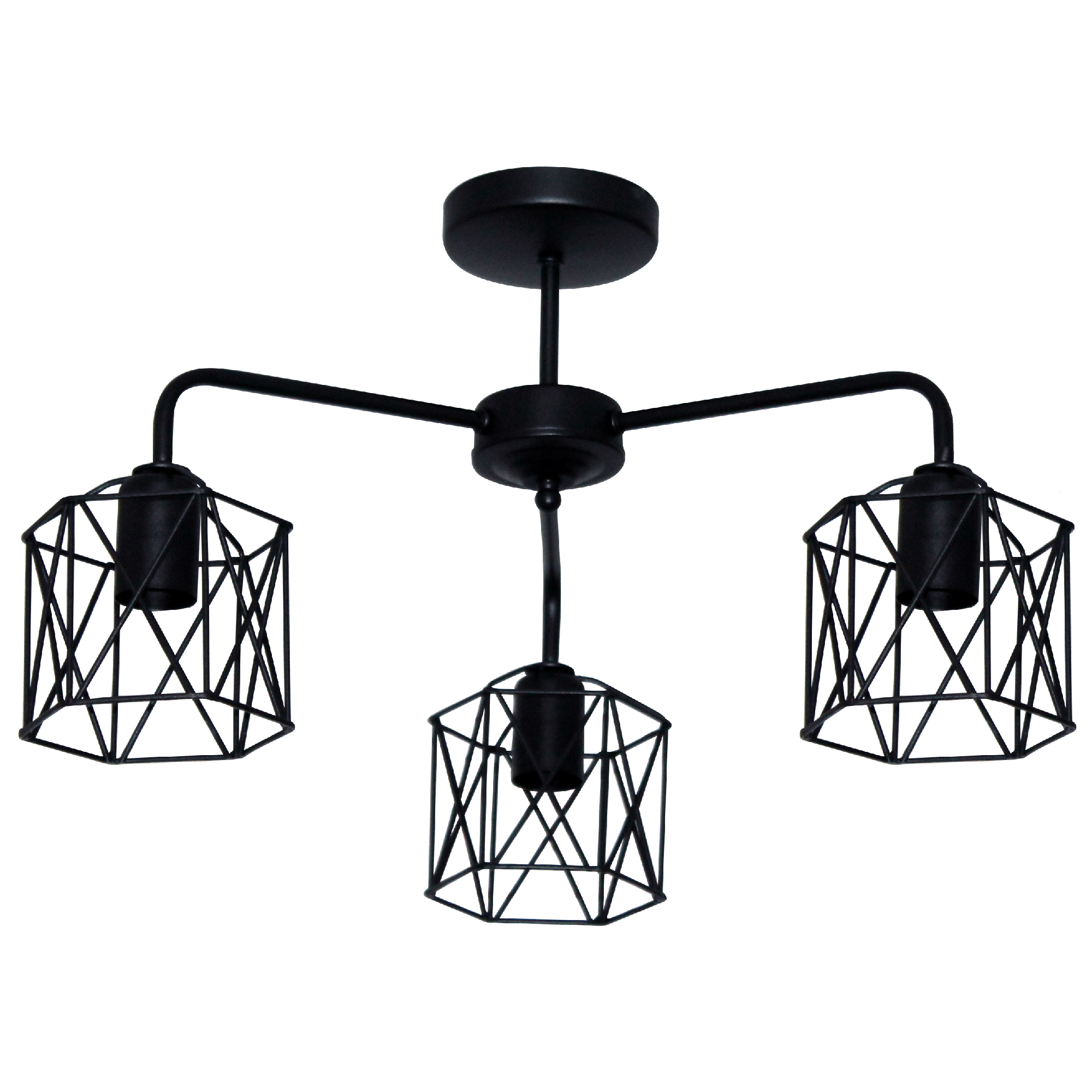 Светильник Стелла 131 черн.муар НПБ 01-3х60-202 Е27 ИУ