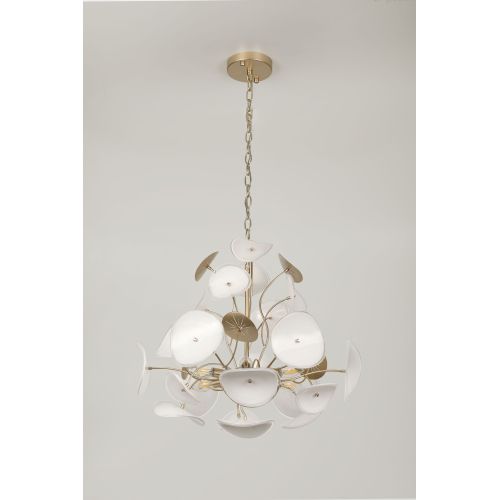 Люстра Albertina 4124-304 40Вт 8хE14 дизайн Rivoli Б0068032