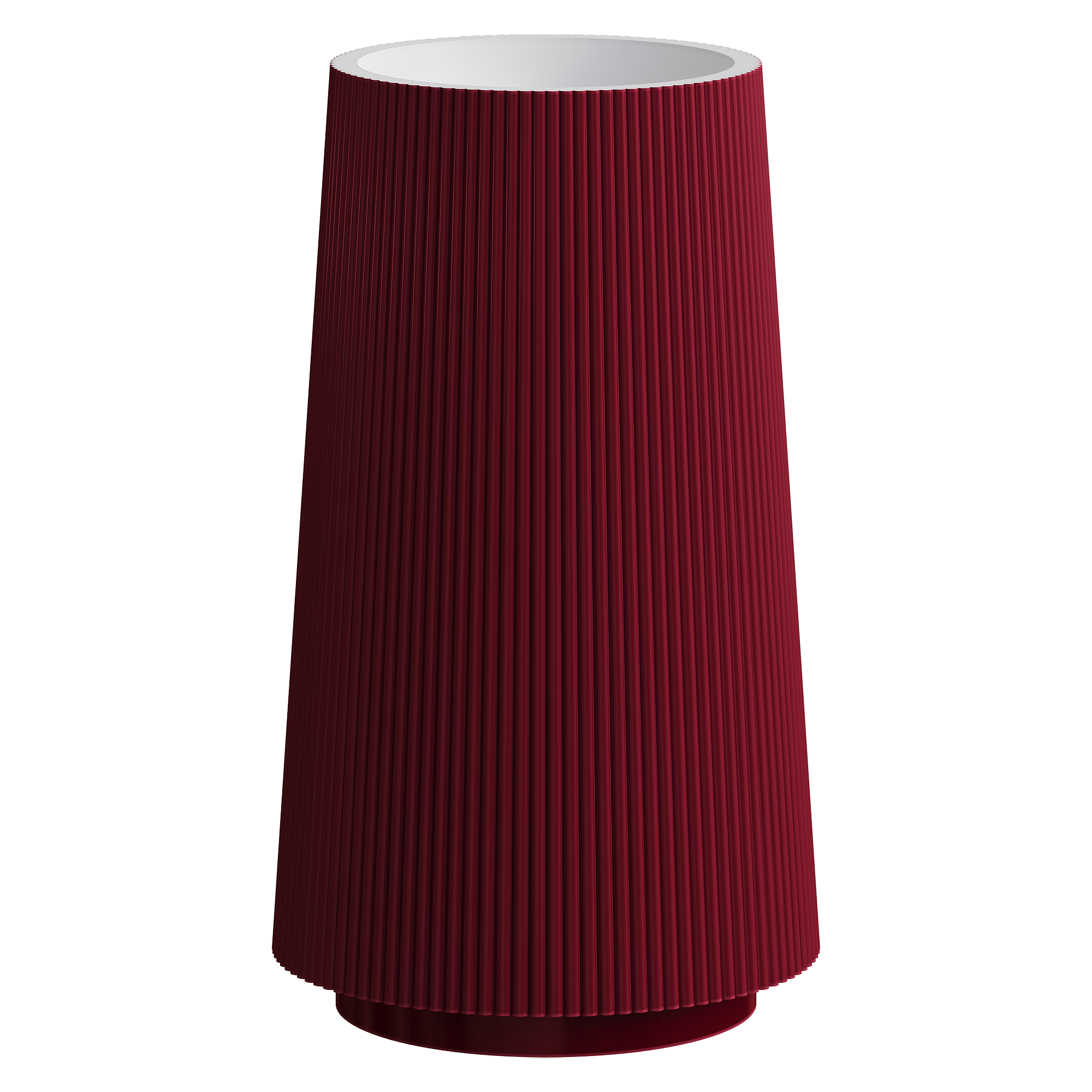 Раковина напольная рифленая Corian 480*480*850 LIGHT PINK (роза)