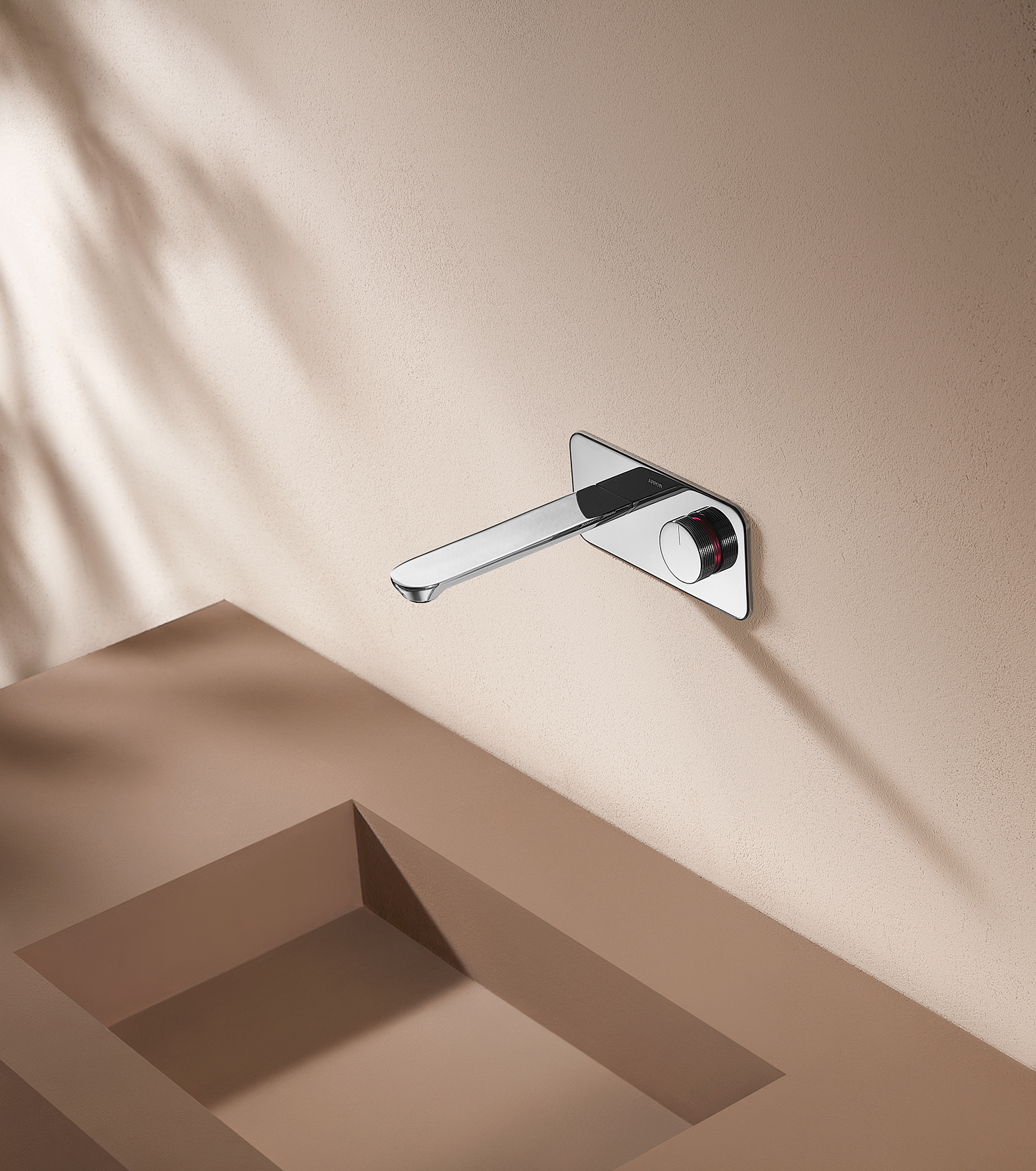 Смеситель для раковины ARROW ARM12872CP с внутренней частью, хром