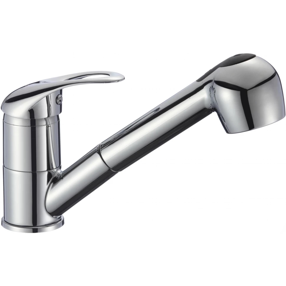 Смеситель для кухни с выдвижной лейкой Fmark FM6003, хром