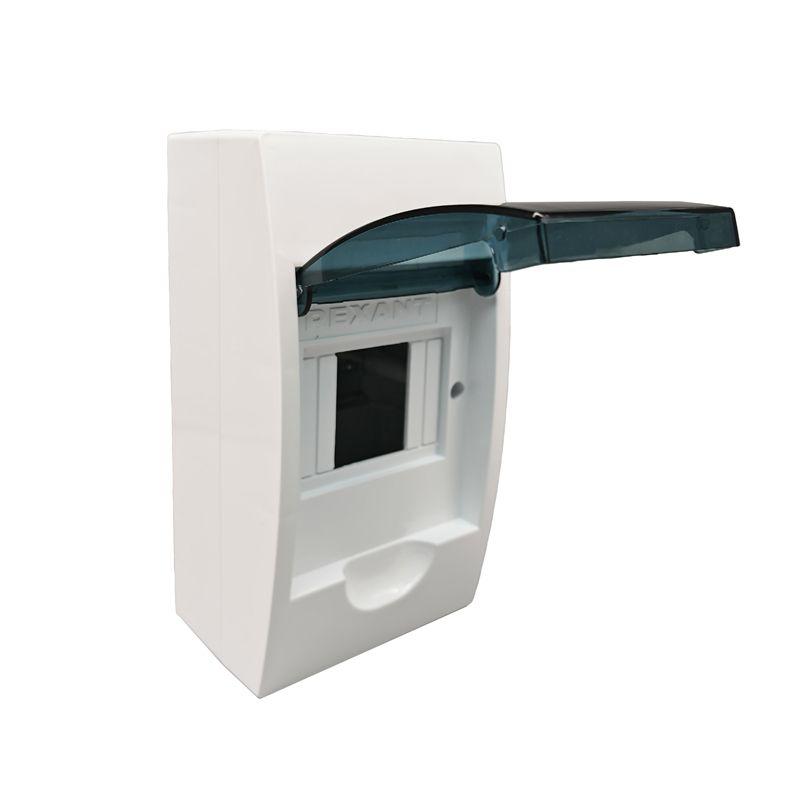 Бокс ЩРН-П-4 IP41 пластик. бел. Rexant 11-0304