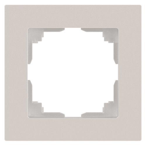 Рамка 1-м СП Accent 6-501-06 перламутр. Intro Б0063753