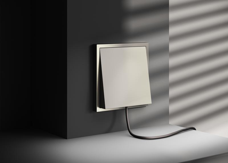 Вывод кабеля СП S70 механизм шелк Voltum VLS080204