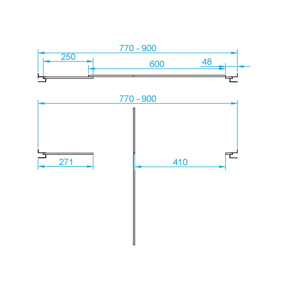 Душевая дверь RGW PA-02 NEW, 41080208-51