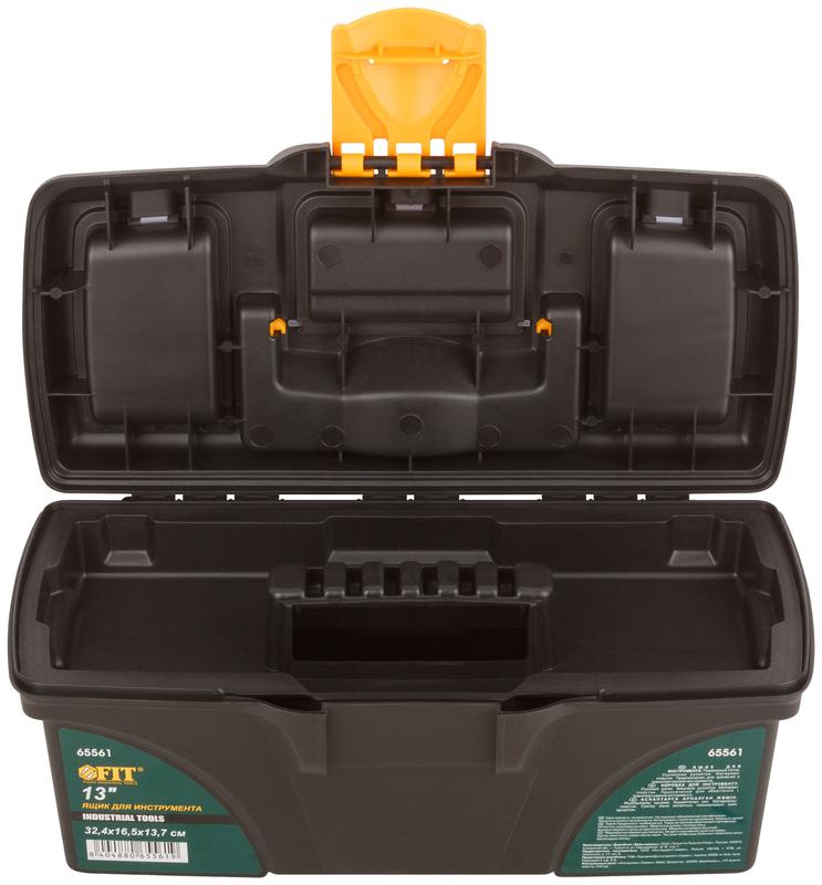 Ящик для инструмента пластиковый 13дюйм ( 324х165х137мм ) FIT 65561