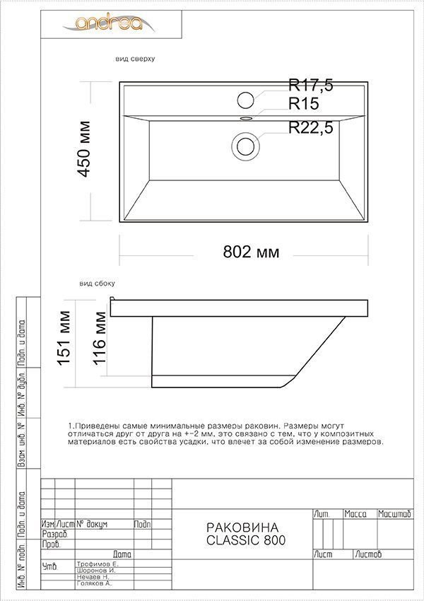 Тумба "ЛОФТ" 1.1 80/100 см Classic 80 БЕТОН