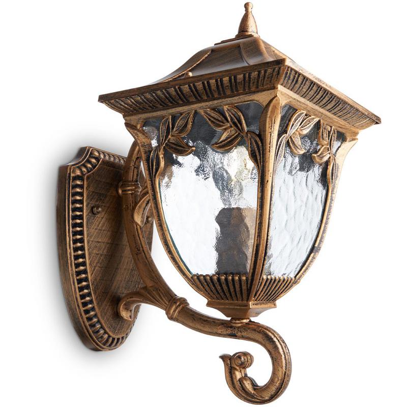 Светильник садово-парковый 60Вт 230В E27 черн. зол. IP44 PL4071 FERON 11483