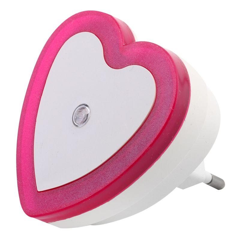 Светильник светодиодный ночник LED "Сердце" с фотосенсором 220В NL-263 Camelion 15381