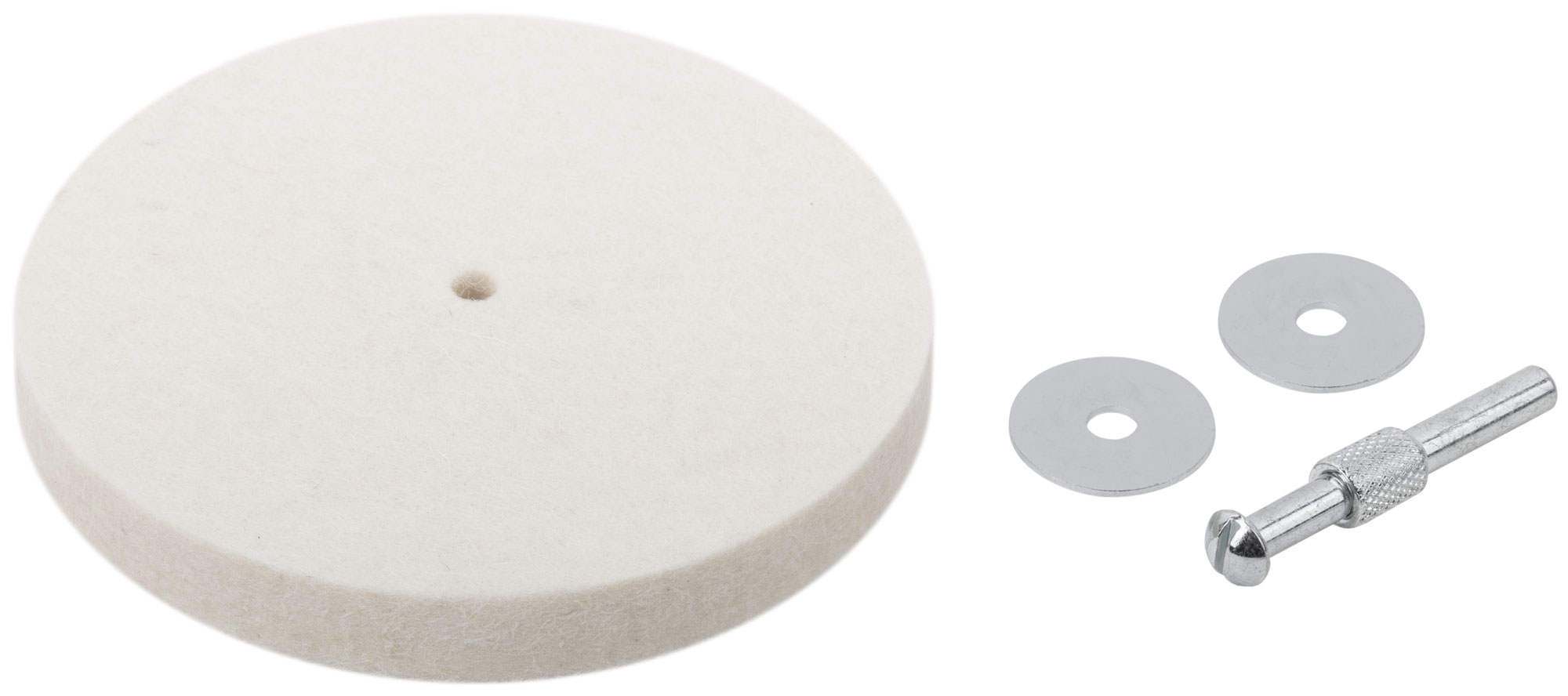 Круг полировальный фетровый со штифтом 115 мм