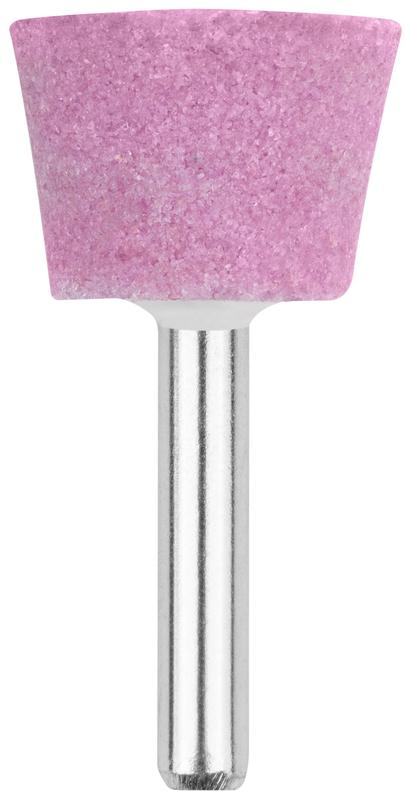 Шарошка абразивная по металлу хвостовик 6мм трапеция 25х20мм FIT 36965