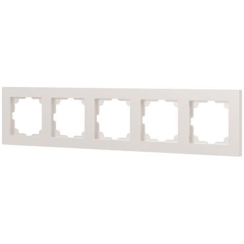 Рамка 5-м СП Accent 6-505-06 перламутр. Intro Б0063731