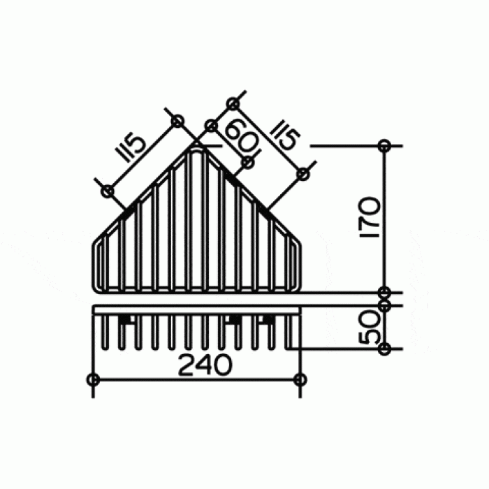 Полка Keuco Universal 24904010000