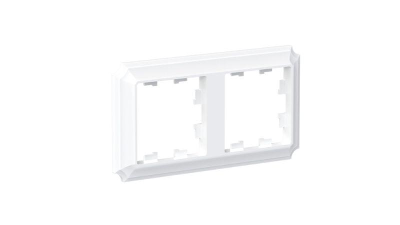 Рамка 2-м AtlasDesign Antique универс. бел. SE ATN100102