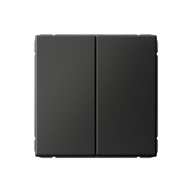 Выключатель 2-кл. ArtGallery 10AX быстрозажим. клем. механизм базальт SE GAL001451S