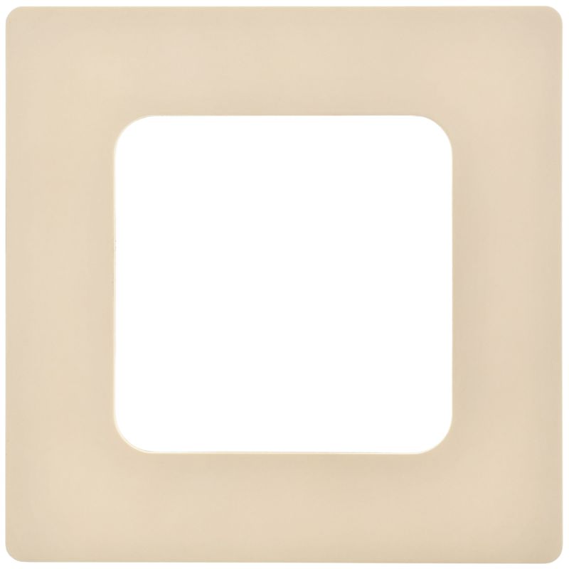 Рамка 1-м СП FLITE РУ-1-К-ФлСл сливочный IEK FI-M12-32-20-K86