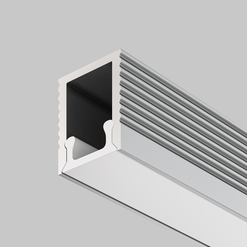 Профиль накладной 08х09 алюм. Maytoni ALM-0809-S-2M