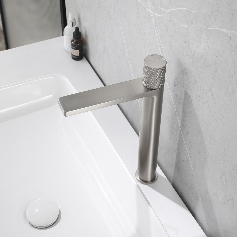 Смеситель ABBER Rund AF8711SP для накладной раковины, сатин