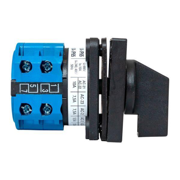 Переключатель кулачковый ПК-1-41 1п 10А "1-0-2" IP65 EKF pk-1-41-10-65