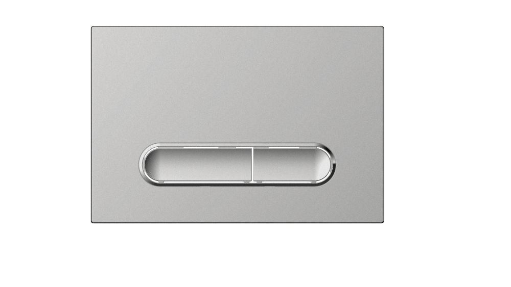 Кнопка для инсталляции, пластик NIKEL BRUSH для инсталляций GEBERIT