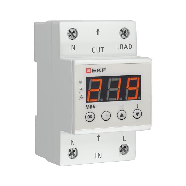Реле напряжения с дисплеем MRV 32А PROxima EKF MRV-32A