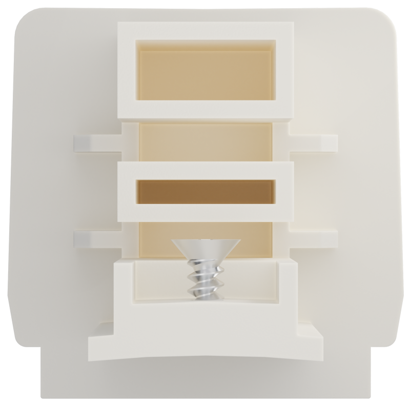 Аксессуар 96 568 ТС-3Ф-ЗГЛ-01-WH (заглушка) Innolux 96568