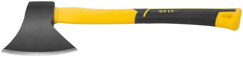 Топор 1000г усилен. фибергласовая ручка; кованая усилен. сталь FIT 46233