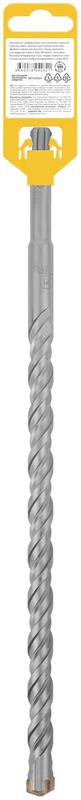 Бур по бетону SDS-PLUS профи крестообразная вставка двойная спираль 14х310мм FIT 33081