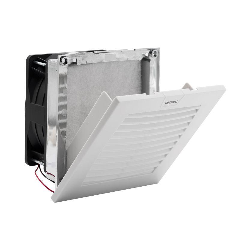 Вентилятор с фильтром ЭМС 120куб.м/ч 24В DC 152х152мм IP54 DKC R5MCV15024